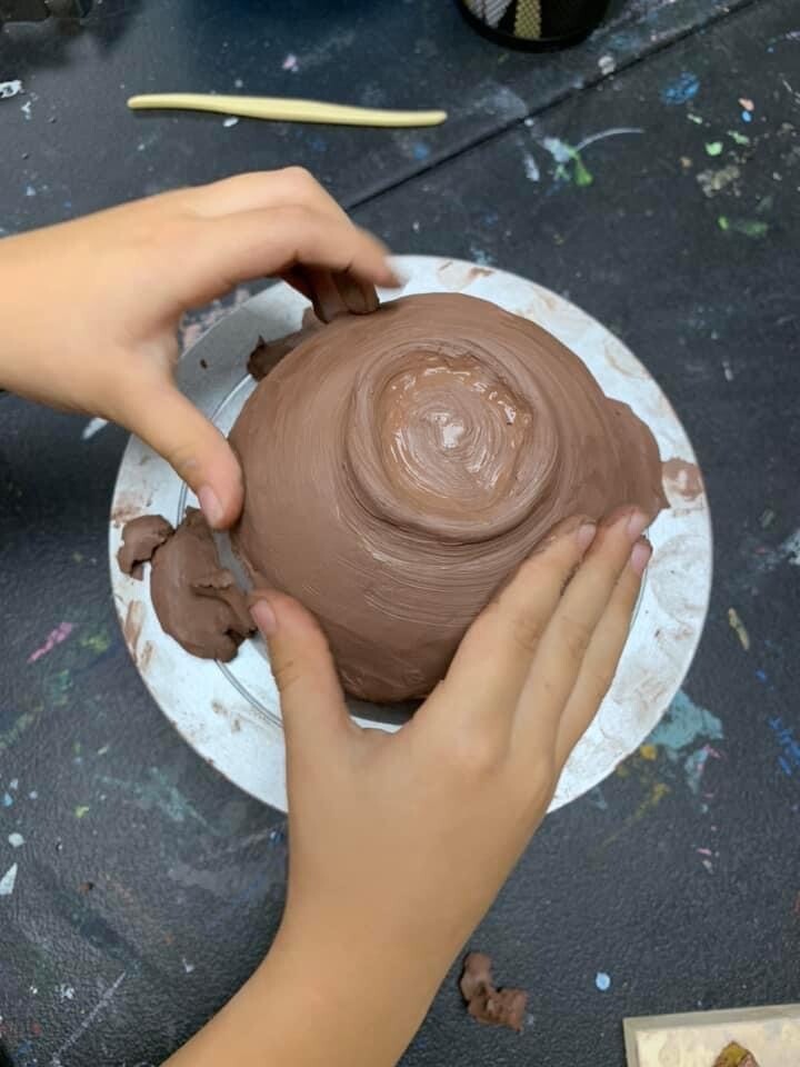 Kids Group Clay & Pottery Lessons (4 Hours)