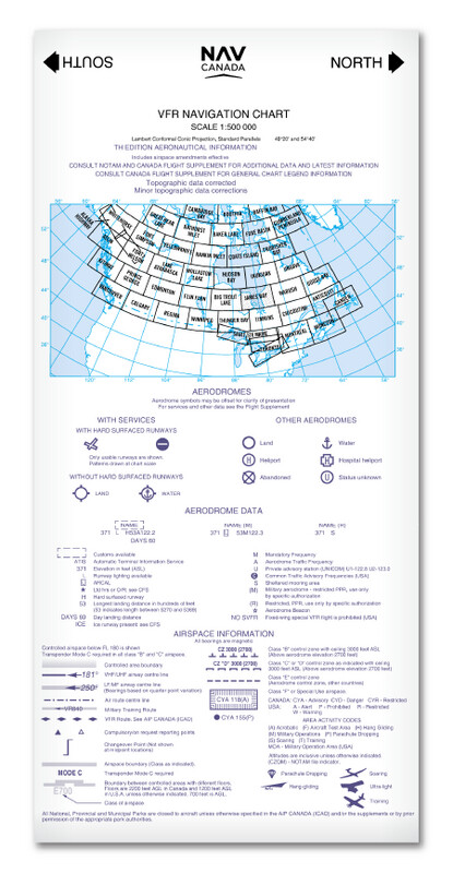 VNC | Canada VFR Navigational Charts