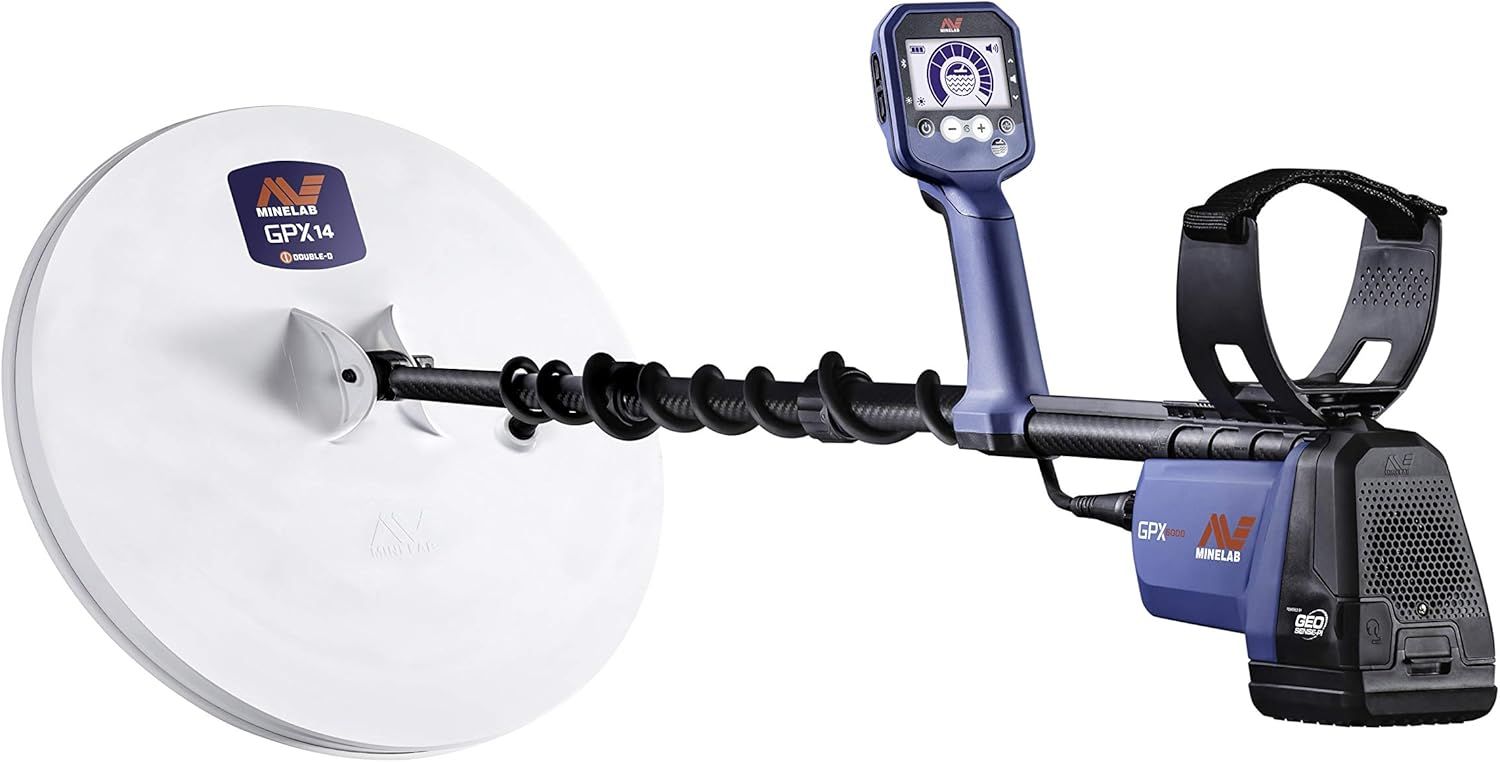 Minelab GPX 6000 Gold Detector with GeoSense-PI Technology and Wireless Headphones