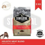 3kg Stay Loyal Grain Free Salmon, Turkey &amp; Pork