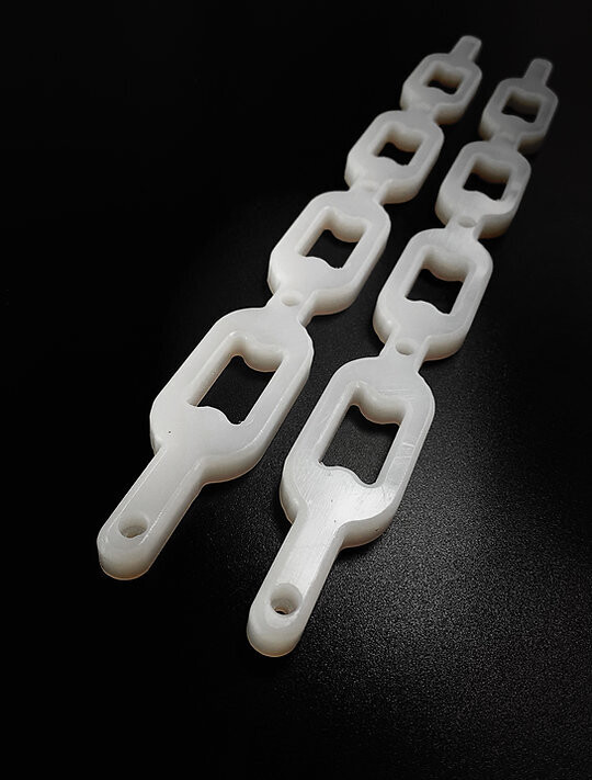 WHITE - Chain Jawns - Lil Jawns, Chain shaped, deck rail
