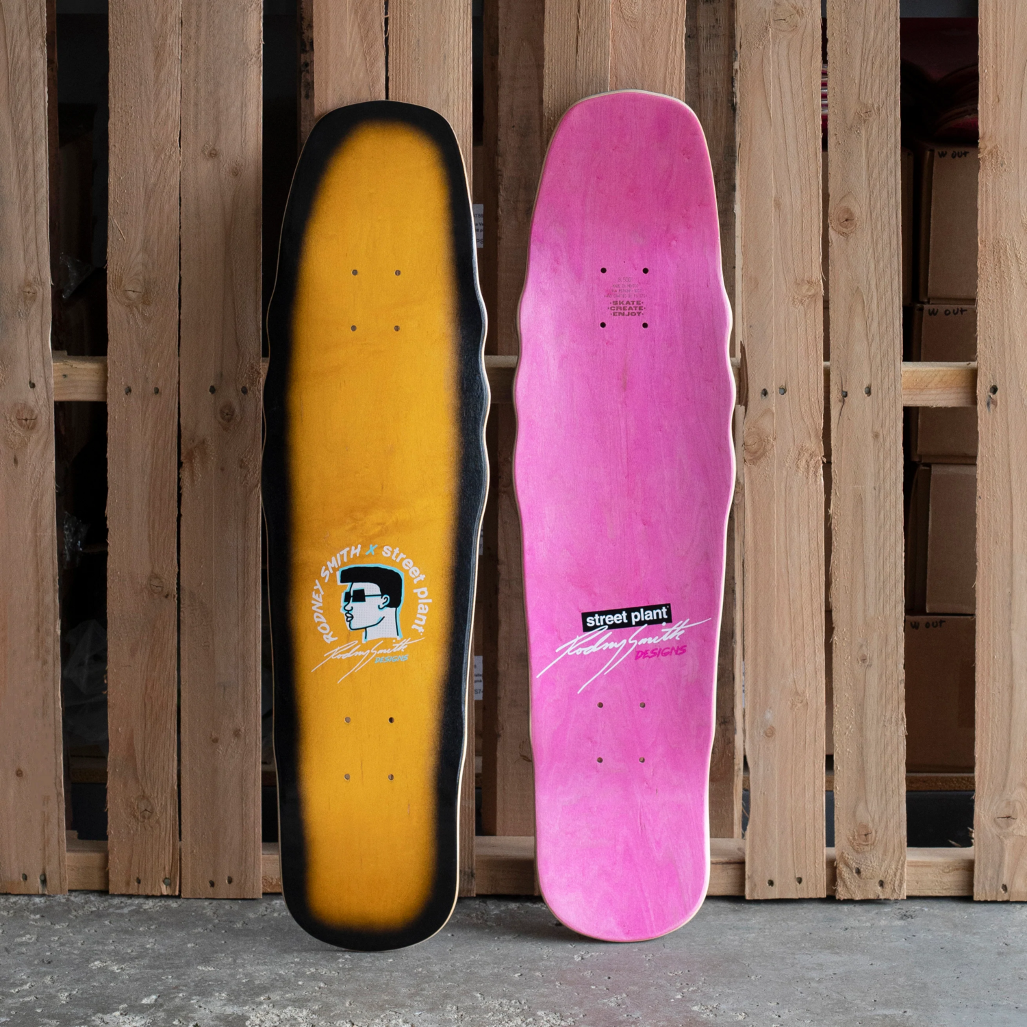 Street Plant, Rodney Smith Designs RS6 8.5&quot; Skateboard Deck
