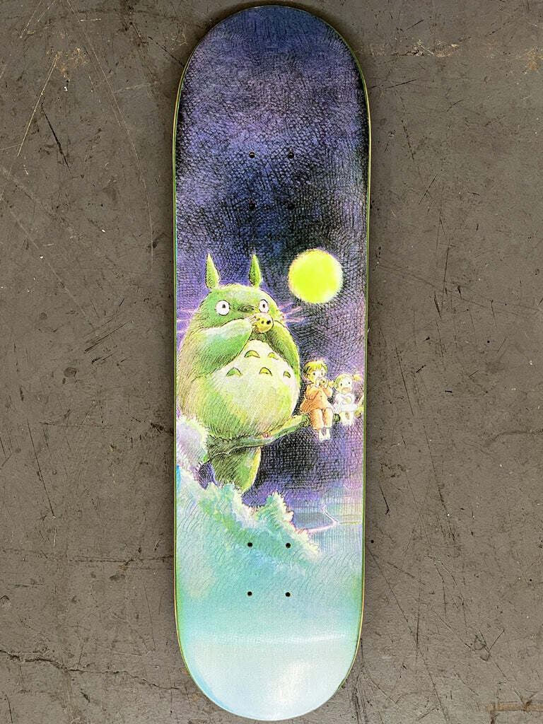 JK Industries, Totoro 8.25" Skateboard Deck, Hand Screened