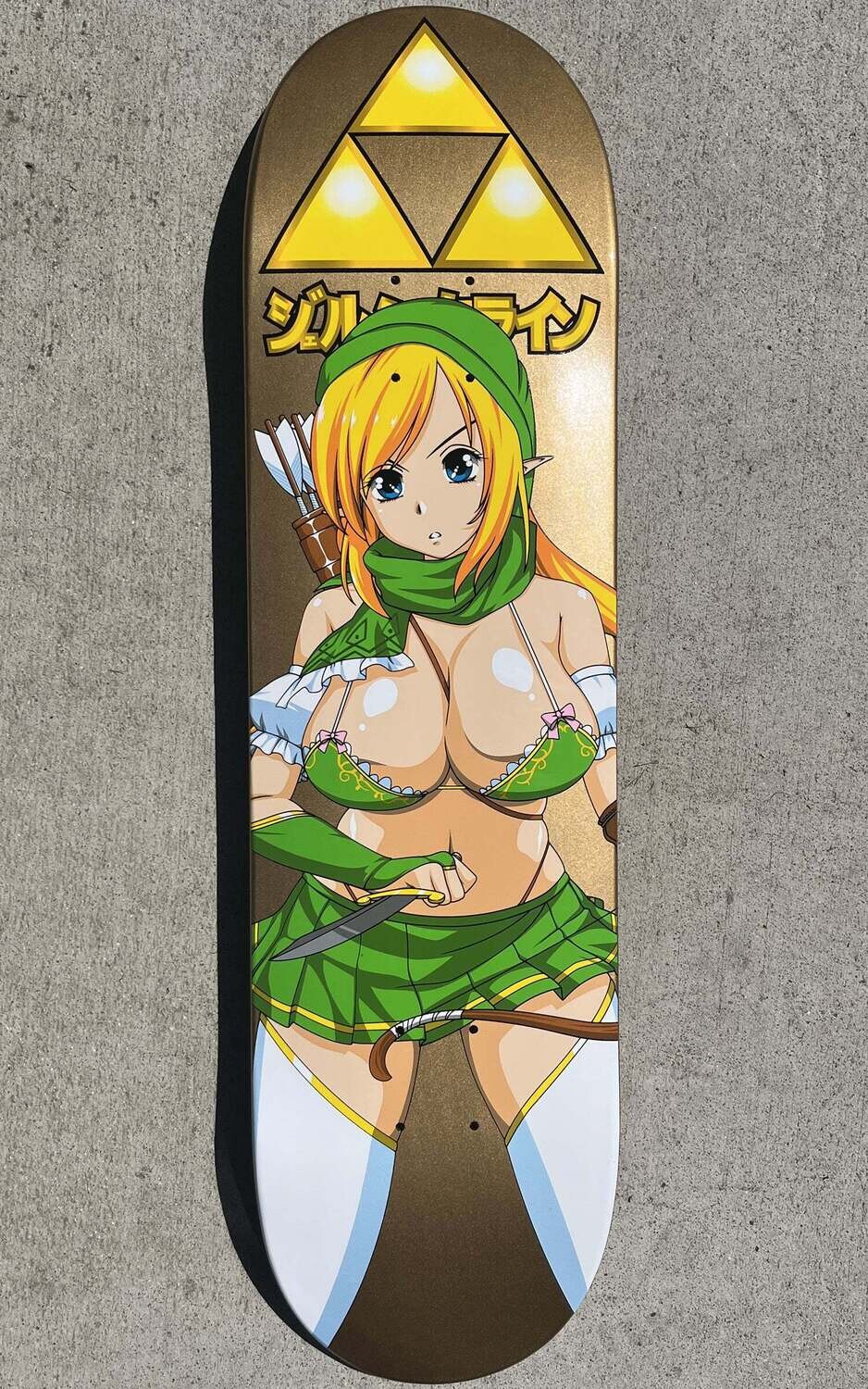 SPECIAL EDITION Female Link - 8.25 X 31.75 metallic gold dipped
