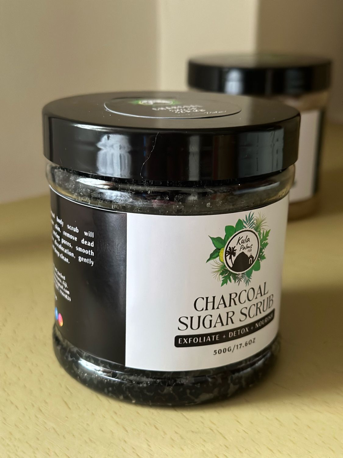 Charcoal Sugar Scrubs