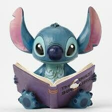 Disney - Jim Shore Stitch With Storybook