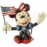 Disney - Jim Shore Mini Patriotic Minnie Mouse