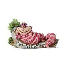 Disney - Jim Shore Cheshire Cat On Tree - Alice In Wonderland