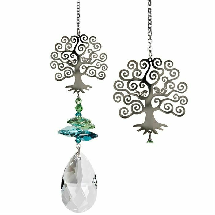 Crystal Fantasy Suncatcher Tree Of Life