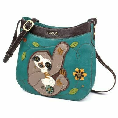 Chala Handbag - Sloth Crescent Crossbody