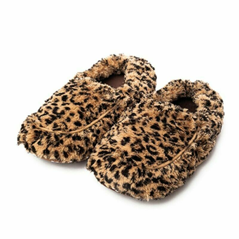 Warmies Cozy Plush Body Slippers- Tawny