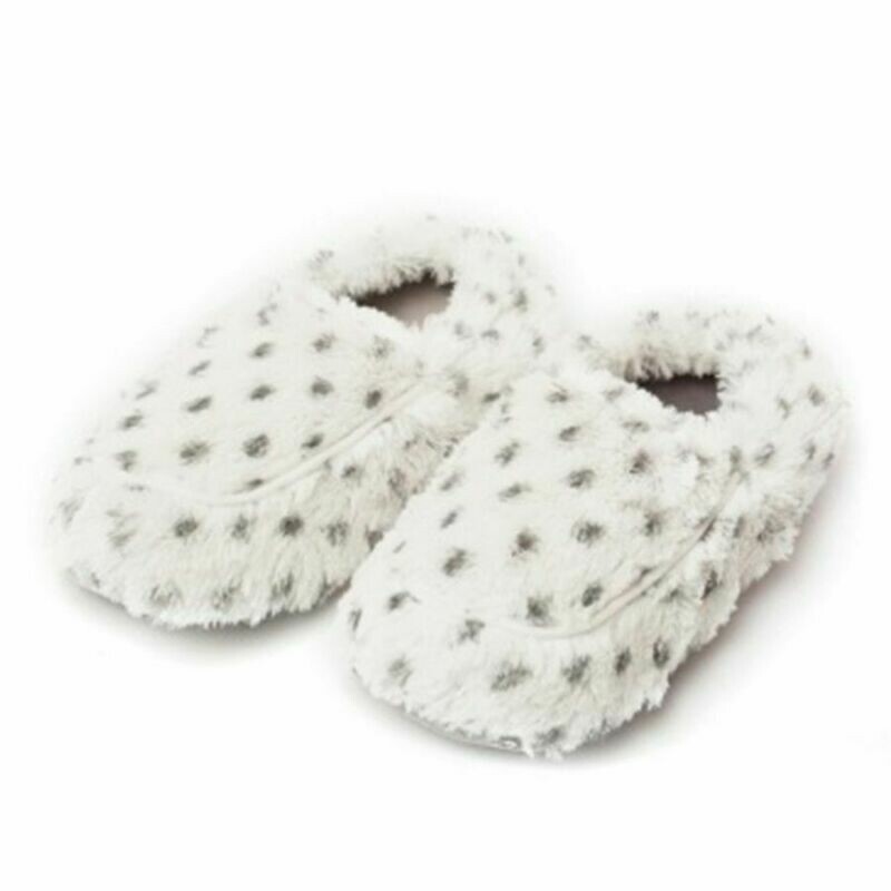 Warmies Cozy Plush Body Slippers - Snowy
