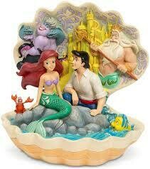 Disney - Jim Shore Little Mermaid Shell Scene