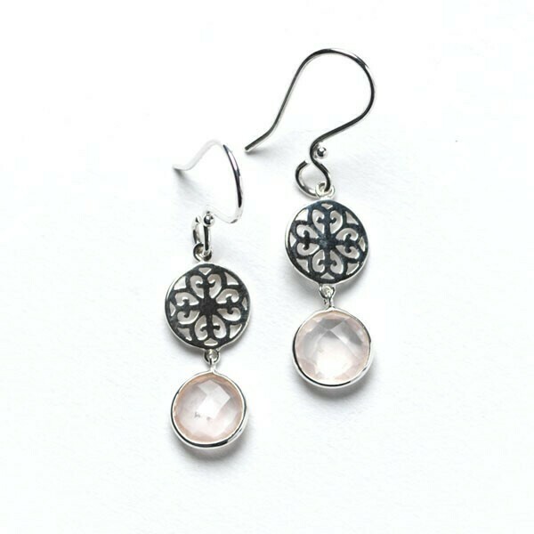 Southern Gates - Rose Quartz Inspirations Earrings