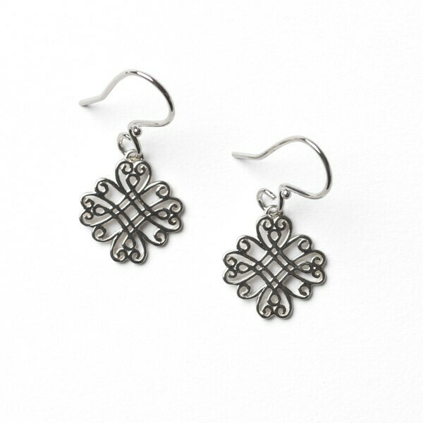 Southern Gates - Scrolling Medallion Earrings
