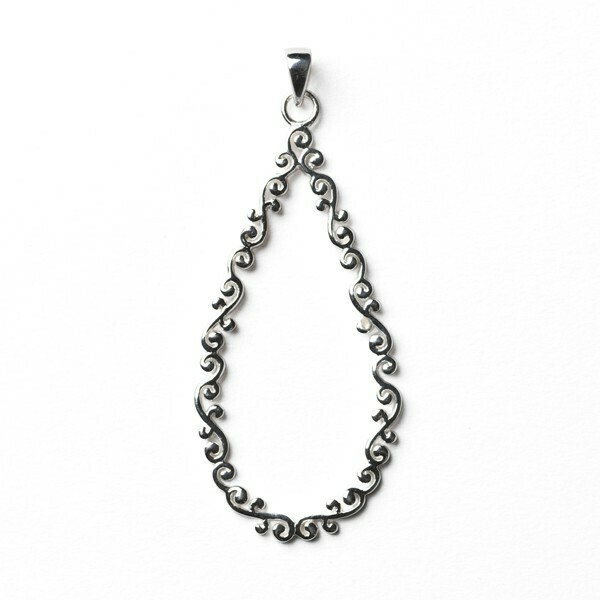 Southern Gates - Open Teardrop Pendant