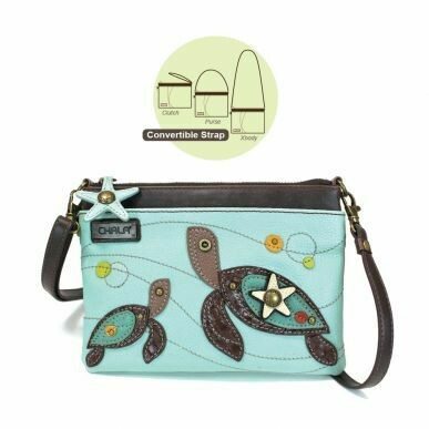 Chala Handbag - 2 Mini Turtle Mini Crossbody