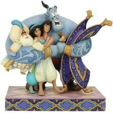 Disney - Jim Shore Aladdin Group Hug