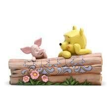 Disney - Jim Shore Pooh &amp; Piglet By  Log
