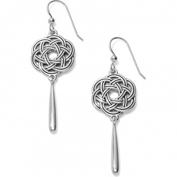 Brighton - Interlok Eternity Circle French Wire Earrings