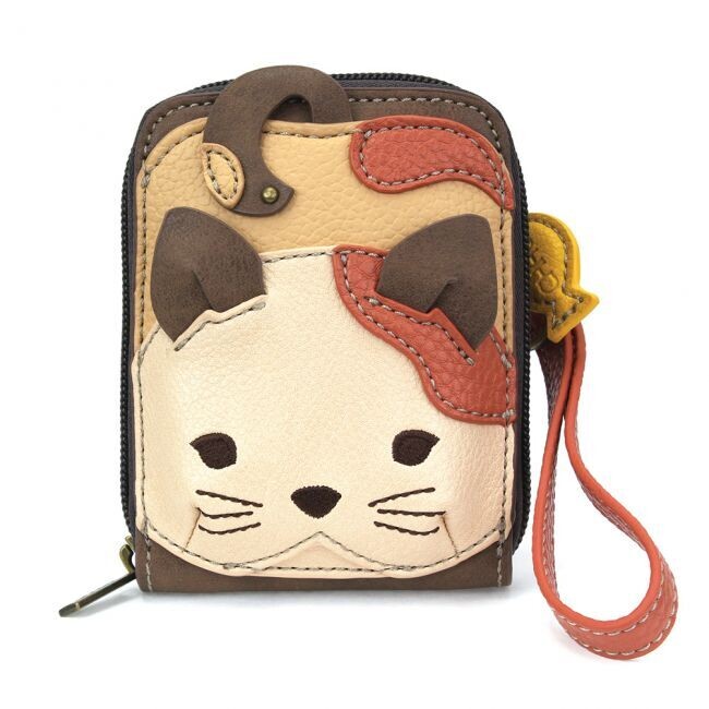 Chala Handbag- Cat Credit Card Holder