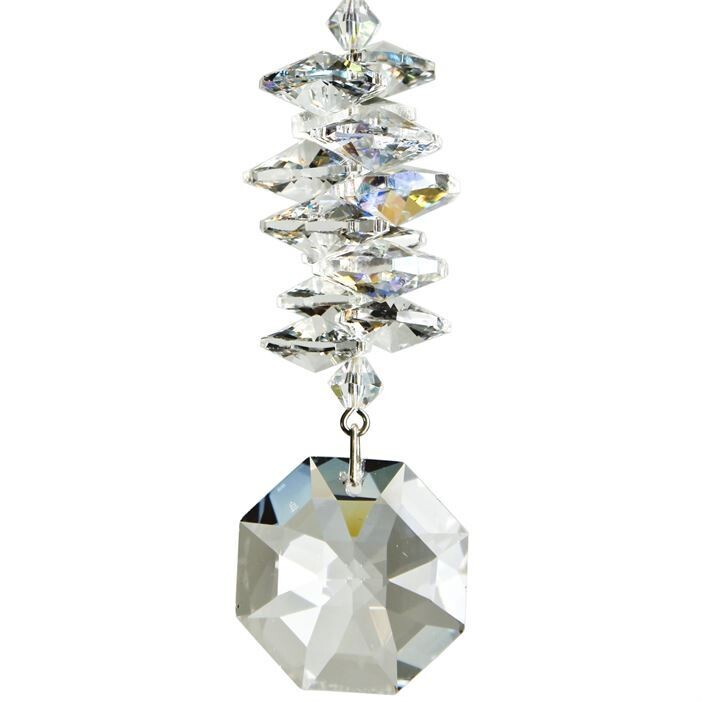 Crystal Ice Cascade Suncatcher Octagon