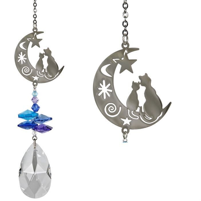 Crystal Fantasy Suncatcher- Cats