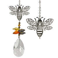 Crystal Fantasy Suncatcher -Bee
