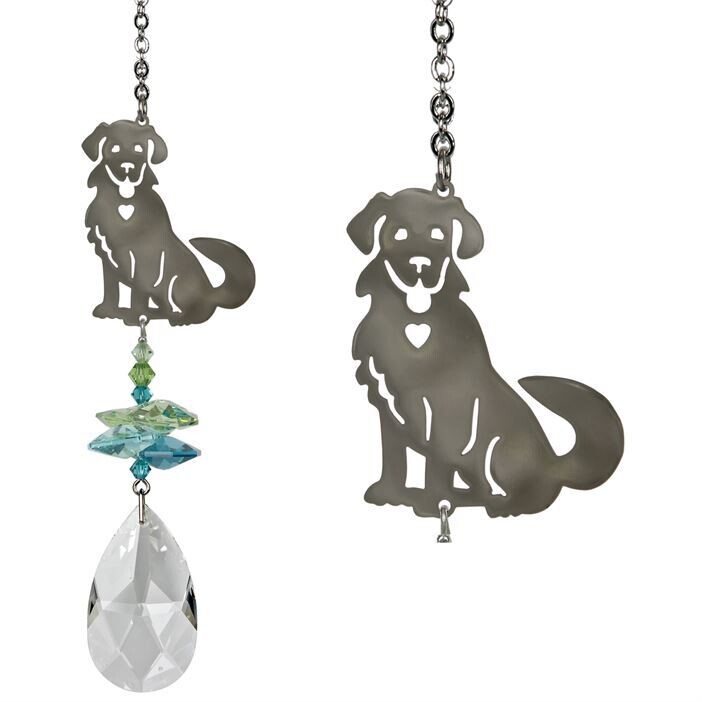 Crystal Fantasy Suncatcher- Dog