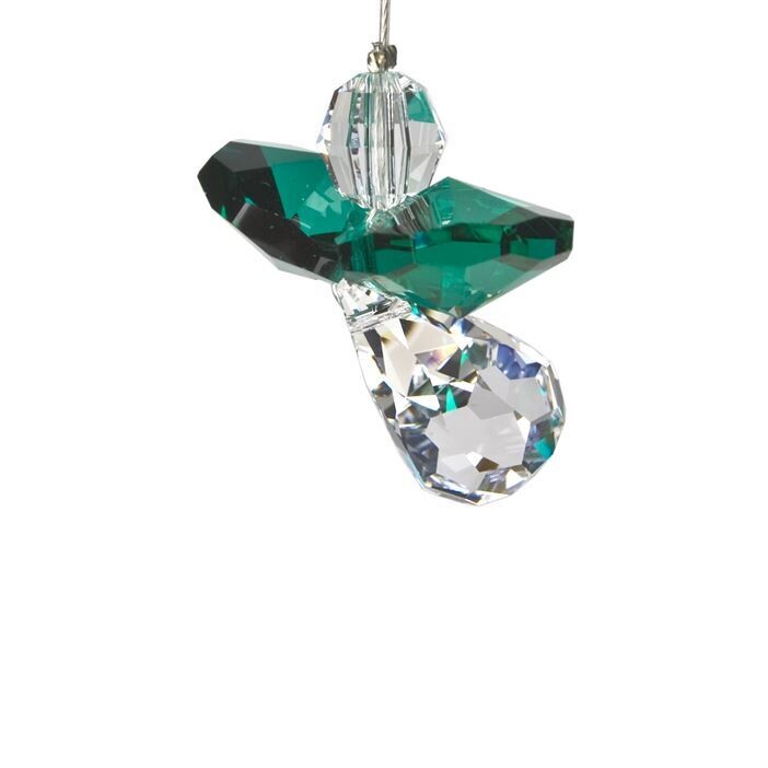 Sun Catcher Guardian Angel - Emerald May