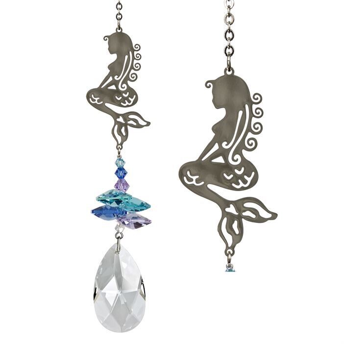 Crystal Fantasy Suncatcher- Mermaid