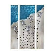 Baby Sea Turtles Making Tracks Metal Wall Art