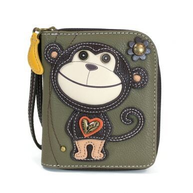 Chala Handbag - Monkey Zip Around Wallet