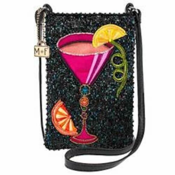 Mary Frances - Take a Sip Cell Phone Crossbody Handbag