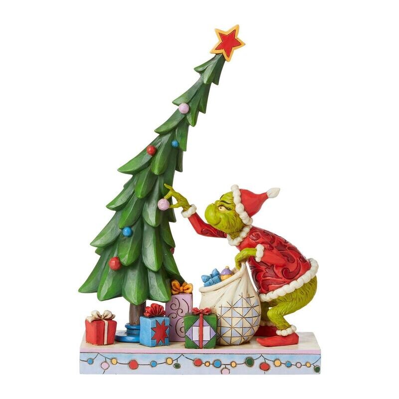Jim Shore - Grinch Un-decorating Tree