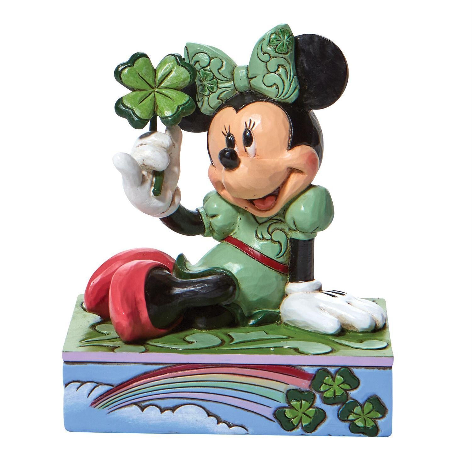 Disney - Jim Shore Minnie Shamrock Personality