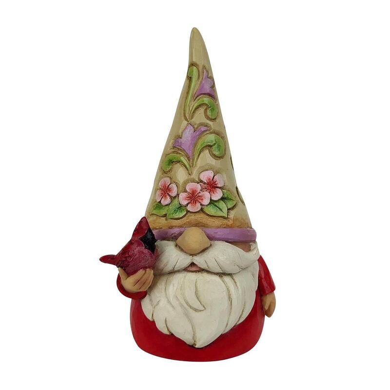 Jim Shore - Gnome with Cardinal