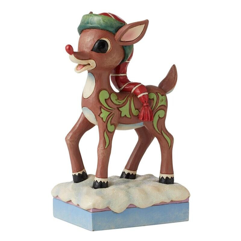 Jim Shore - Rudolph in Hat