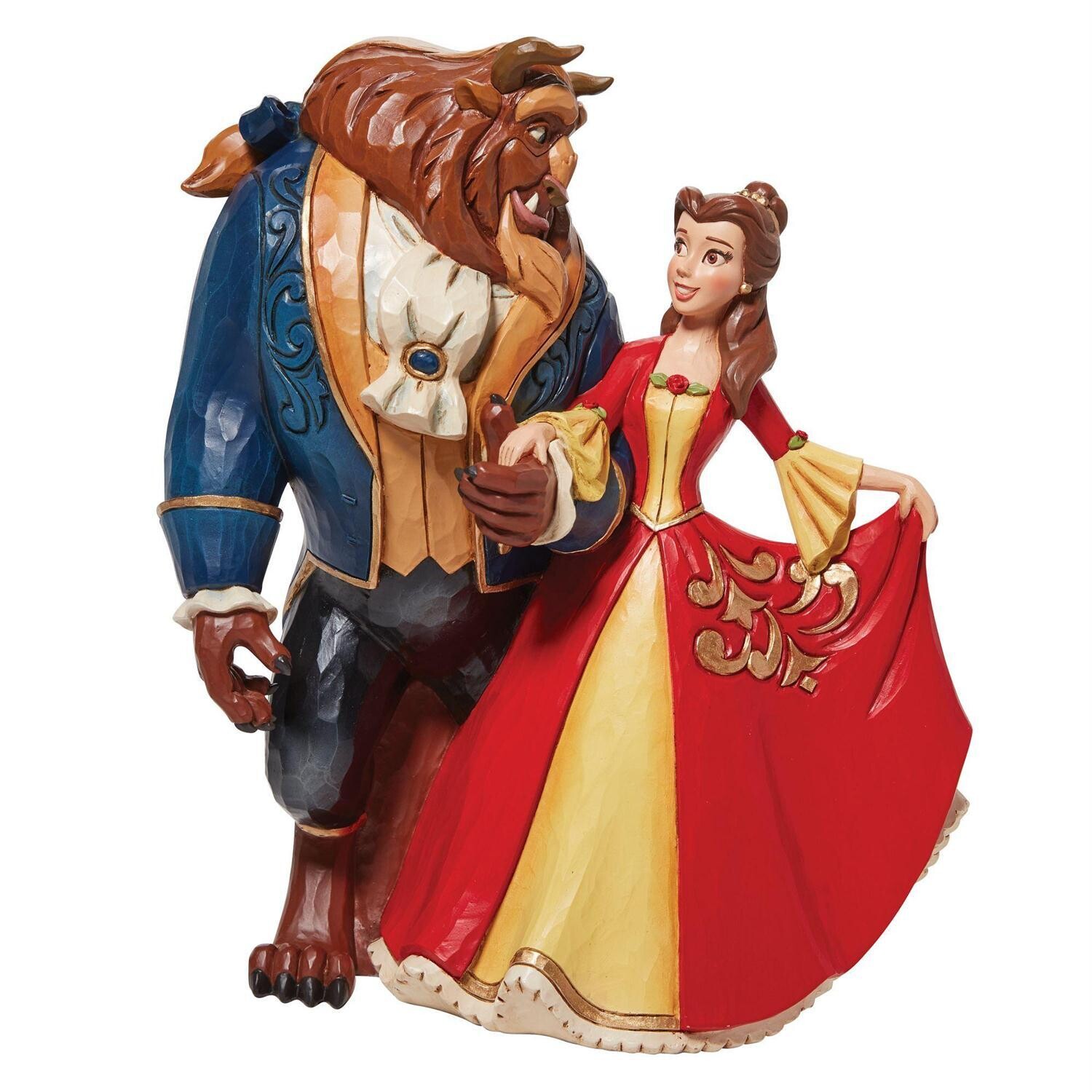 Disney - Jim Shore Beauty and the Beast Enchanted