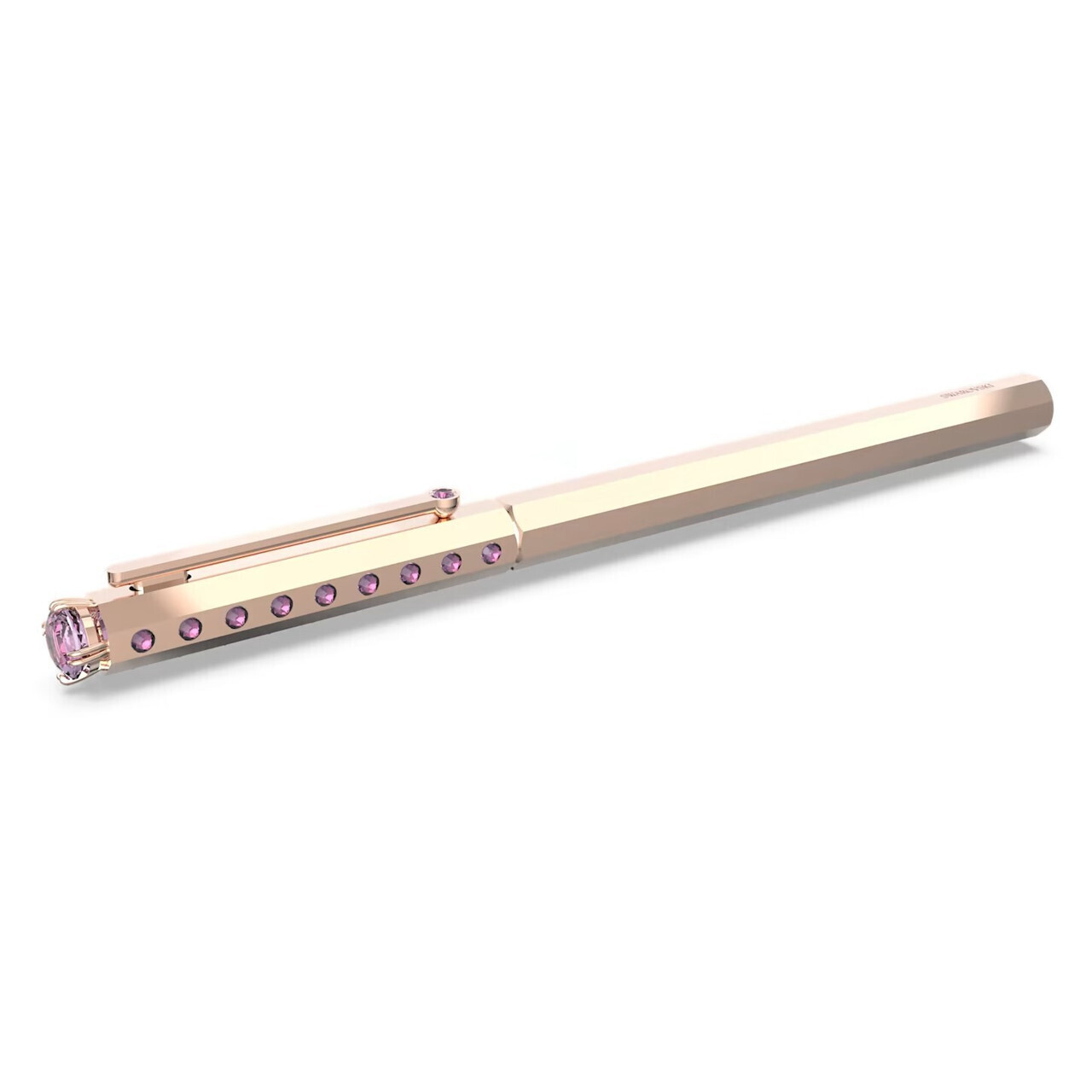 Swarovski - Classic Pink Rose Gold Tone Ballpoint Pen