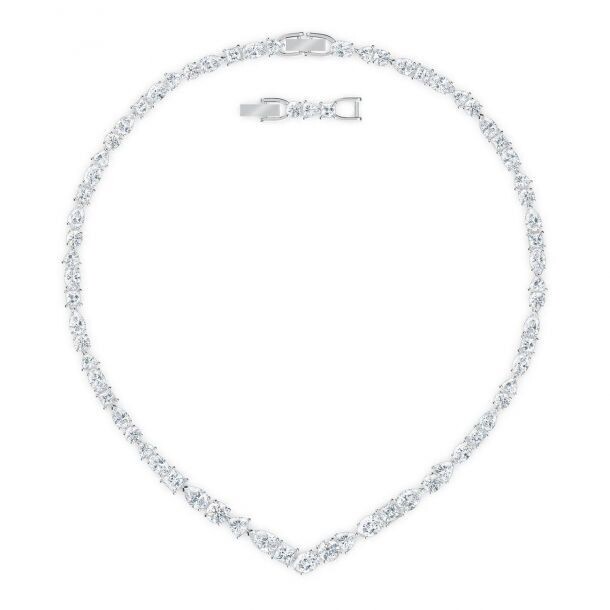 Swarovski - Tennis Deluxe V Necklace