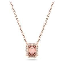Swarovski - Millenia Necklace Pink and Rosetone