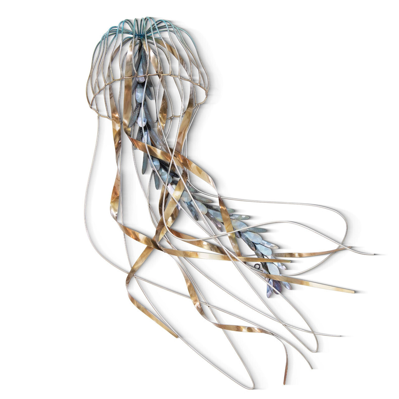 Jellyfish Metal Wall Art