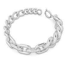 Swarovski - Dextera Bracelet Silvertone