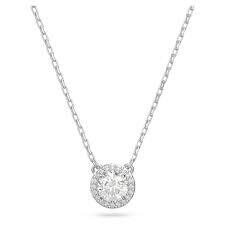 Swarovski - Constella Silvertone Necklace