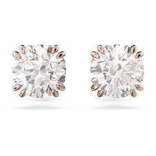 Swarovski - Constella Rose Goldtone Stud Earring