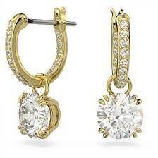 Swarovski - Constella Goldtone Drop Earring