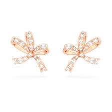 Swarovski - Volta Rose Goldtone Earrings