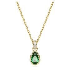 Swarovski - Stila Pear Cut Necklace Goldtone