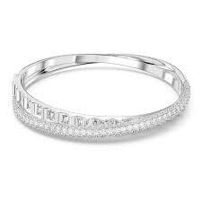 Swarovski - Rota Bangle Silvertone